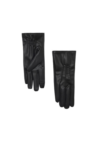 MANGO Black Women's Gloves 77017657