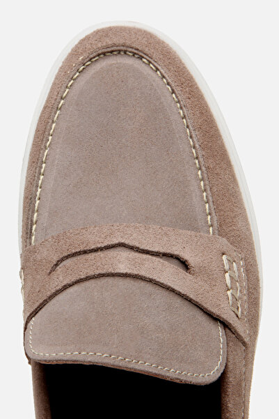 Yaya by Hotiç Sand Beżowe Mokasyny Męskie 02AYY308520A300