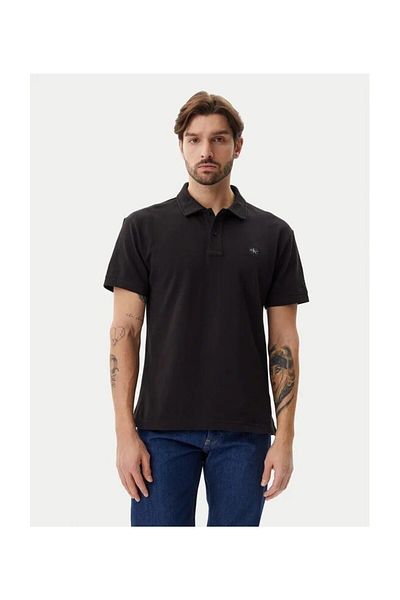 Calvin Klein WOVEN LABEL POLO