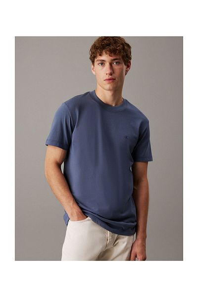 Calvin Klein Pánské tričko Ck Heavy Jersey – modré