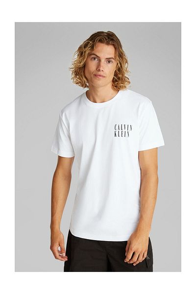 Calvin Klein Pánské tričko OMBRE TEXT BOX TEE