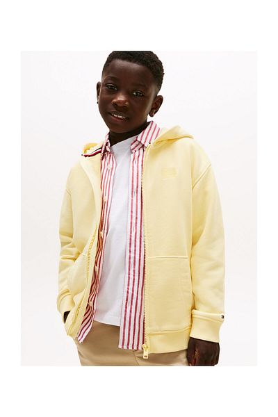 Tommy Hilfiger Mikina s kapucí a zipem Tonal Flag