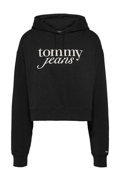 Tommy Hilfiger TJW RLX CRP SCRIPT MIKINA s kapucí EXT