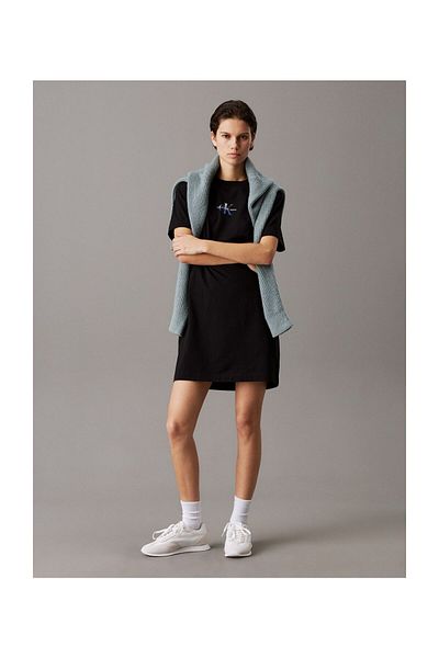Calvin Klein Dámské bavlněné černé tričko s logem