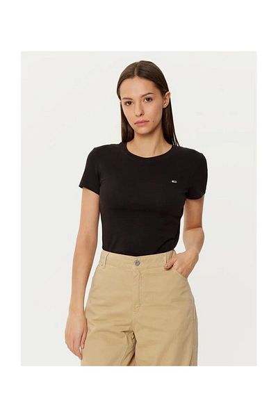 Tommy Hilfiger Tjw Slim tričko s výstřihem do C