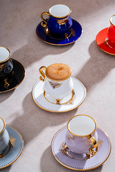 ACAR Hemera 6 Kişilik Kahve Fincanı Takımı - 90 ml