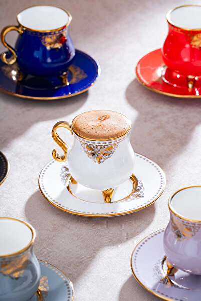 ACAR Hemera 6 Kişilik Kahve Fincanı Takımı - 90 ml