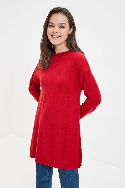 Trendyol Modest Pullover - Rot - Normal