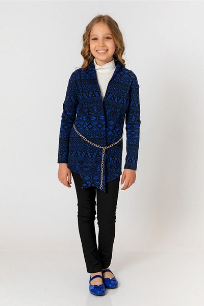 incity Girl's Navy Blue Cardigan
