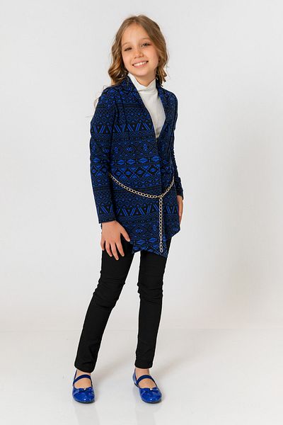 incity Girl's Navy Blue Cardigan
