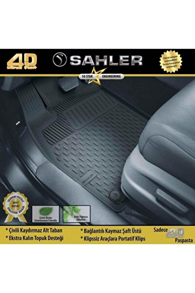 Sahler Skoda Kamıq 2020 Sonrası 4.5 D Paspas (3d , 4d , 4,5d Grubu)