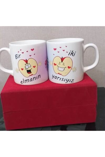 sıradışıhediyem أكواب Love Dear Couple (سيتم إرسال قطعتين)