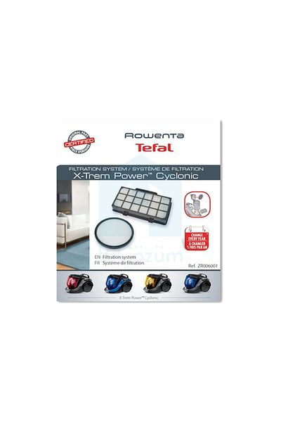 Rowenta X-Trem Power Compatible Hepa Filter Maintenance Kit