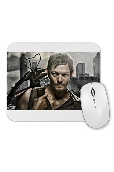 Baskı Dükkanı The Walking Dead Daryl Zombie Slayer Mouse Pad.jpg