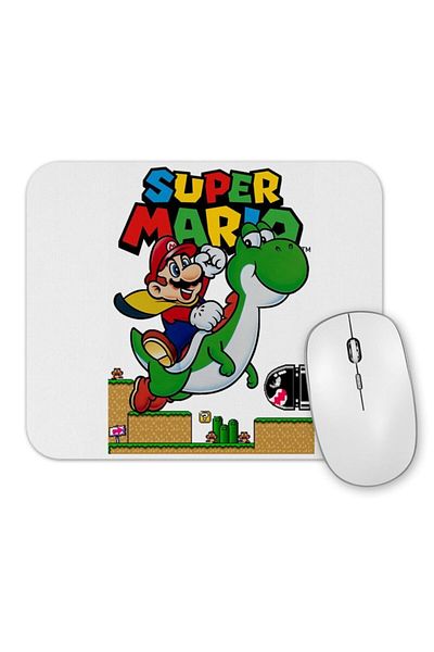 Baskı Dükkanı Подложка за мишка Super Mario E Yoshi.jpg