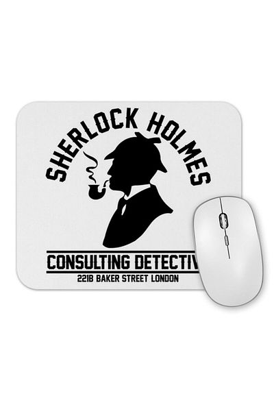 Baskı Dükkanı Covoraș de mouse Sherlock Holmes
