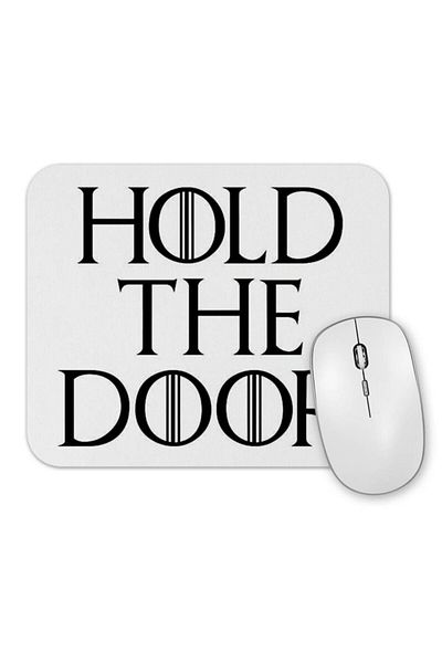 Baskı Dükkanı Подложка за мишка „Игра на тронове“ Hodor Hold The Door
