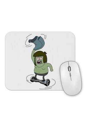 Bask Dukkan Regular Show Muscle Man Spinning On A Hoverboard Mouse Pad.jpg Fiyat Yorumlar Trendyol