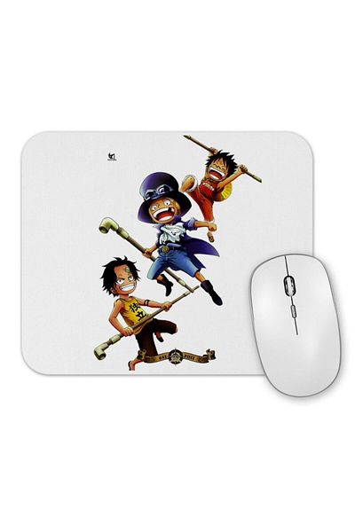 Baskı Dükkanı Μαξιλάρι ποντικιού One Piece Ace Sabo Luffy