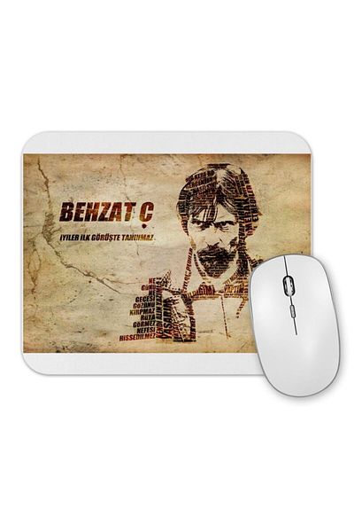 Baskı Dükkanı Behzat Ç Μπορείτε να σχεδιάσετε μια εικόνα της ανευθυνότητάς μου Mouse Pad.jpg