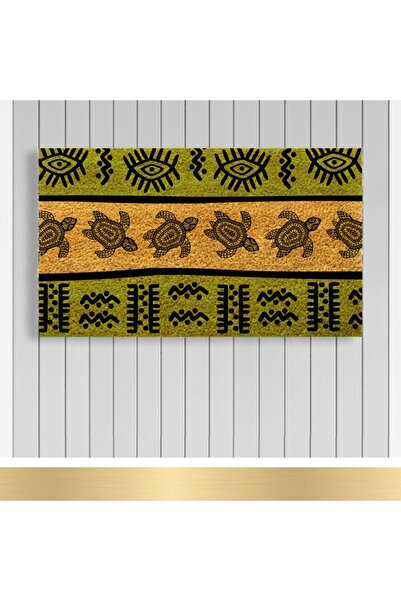 Paspashello , Design Koko Kapı Önü Paspas / Pvc Taban / Model; Caretta Caretta