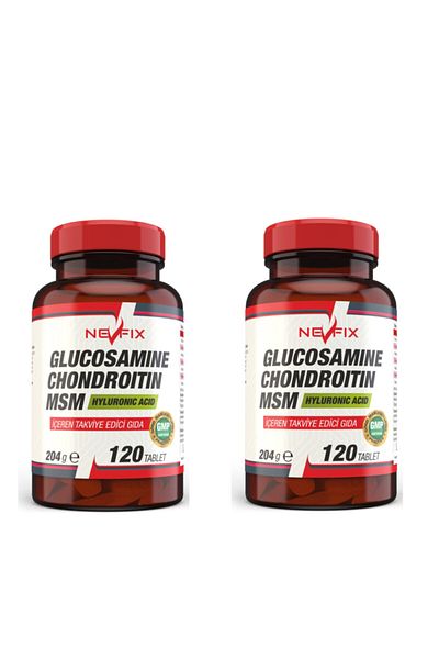 Nevfix Glucosamine Chondroitin Msm 120 Tablet x 2 Boxes 240 Tablets