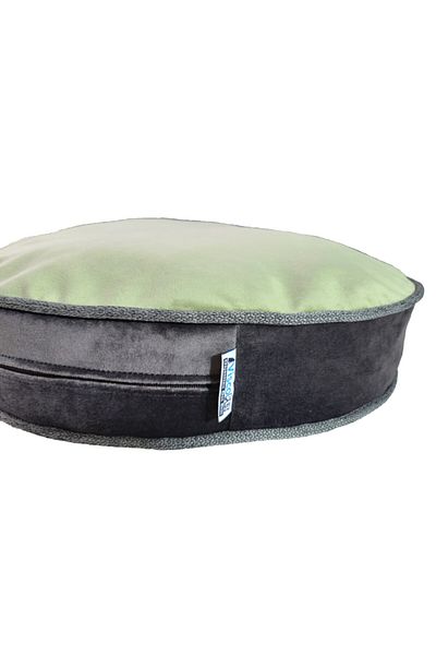 viscopet Luxury Visco Padded Durable Zippered Washable Ellipse Cat Dog Bed Xl-100x70x10cm