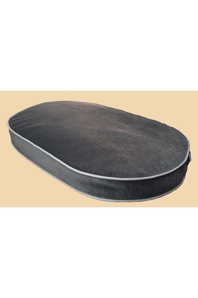 viscopet Luxury Visco Padded Durable Zippered Washable Ellipse Cat Dog Bed M-50x80x10cm