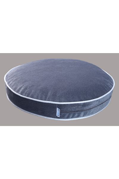 viscopet Luxury Visco Padded Durable Zippered Washable Round Cat Dog Bed Xl-100x10cm