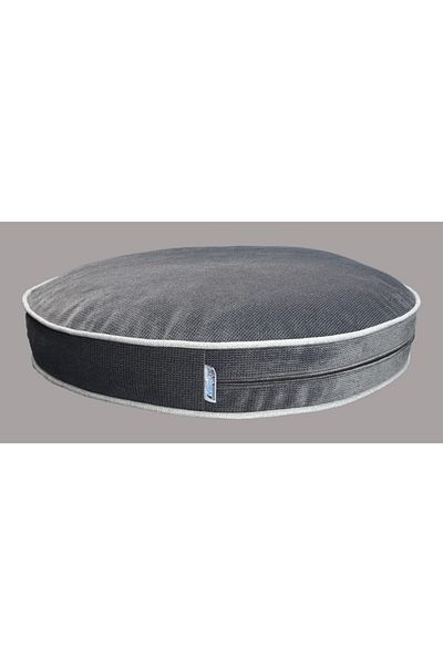 viscopet Luxury Visco Padded Durable Zippered Washable Round Cat Dog Bed Xl-100x10cm