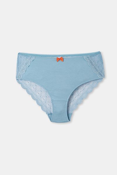 Dagi Ice Blue Rise Waist Slip