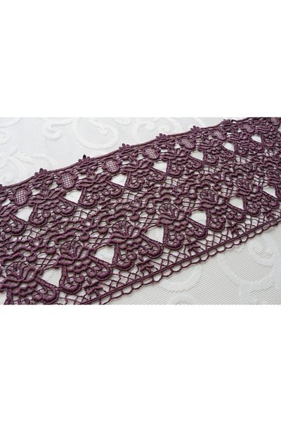 SHERLOCK HOME Guipure Tape Plum-g19363 (3 Meters)