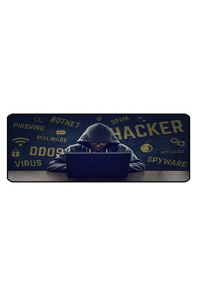 sgeteknoloji 70x30 سم هاكر 1 قاعدة مخيطة مضادة للانزلاق Speed Ver Mouse Pad Gamer Gaming