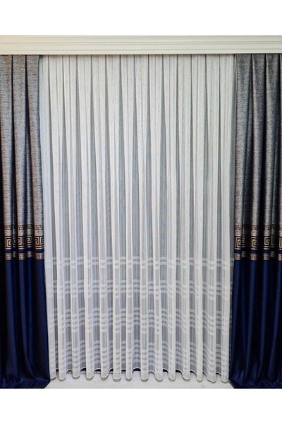 Taç Dreamaper Tulle Linen Curtain (Sik Pile)(1 X 3)(Width X Length)
