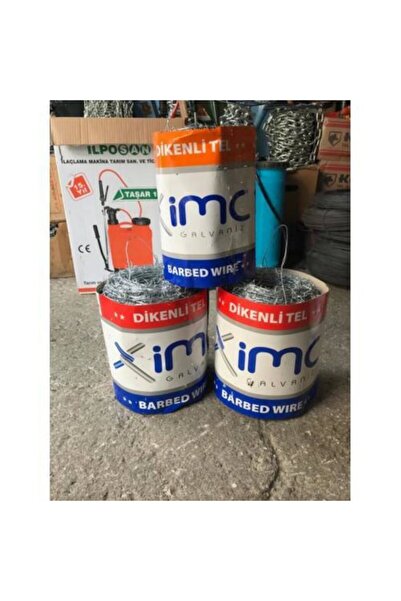 Genel Markalar Dikenli Tel /dikenli Tel (250 METRELİK) 1.30mmx1.30mm Kalınlık- Çit Teli-tarla Dikenli Çittel