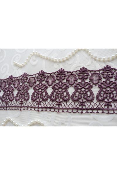 SHERLOCK HOME Guipure Plum-kar8gb001 (5 METERS)