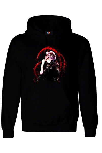 GALASHOP سويت شيرت بقلنسوة أسود للجنسين من Tokyo Ghoul 987 موديل 329