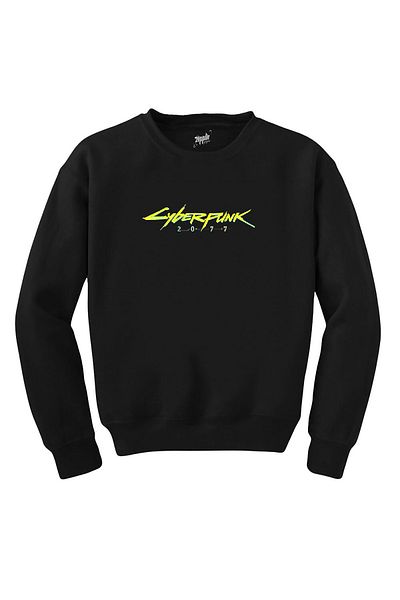 Z zepplin Cyberpunk 2077 Black Sweatshirt