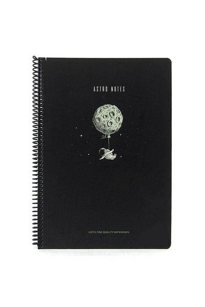 Gıpta Astro Notes A4 100 de coli Caiet cu copertă din carton cu spirală