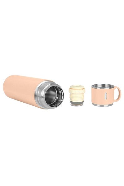 SEDEF SİLVER Stainless Steel Thermos - Soft and Durable
