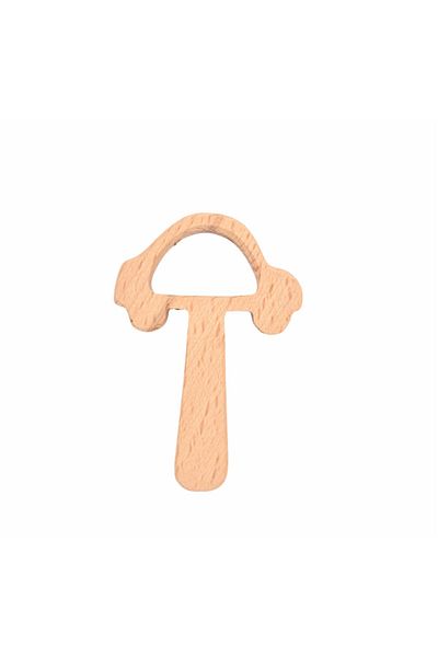 Özene Bezene Teether Ring with Handle (car)