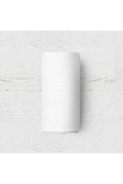 makiteks Maki Face Cotton White 90x190 50x70 High Edged Single Elastic Sheet Set