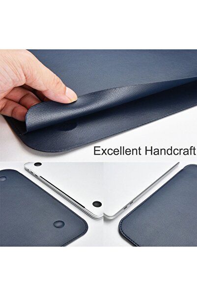 WIWU Leather Handbag Laptop Bag MacBook Air Pro Case 13Inch Pouch Case