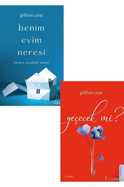 Klaros Yayınları Benim Evim Neresi - Geçecek Mi? - Gökhan Çınar 2 Kitap Set