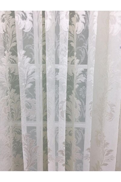 perdealemi Flush Knitted Lace Tulle Curtain 200x270 Sparse Pleat 1/2