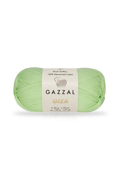 Gazzal Γκίζα 50 γρ. Mercerized Cotton Yarn Amigurumi Yarn Πλεκτό Χέρι 2458