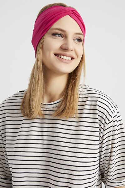 Butikgiz Bandana pentru cap pentru femei Fuchsia atractivă, Design Boutique, ...