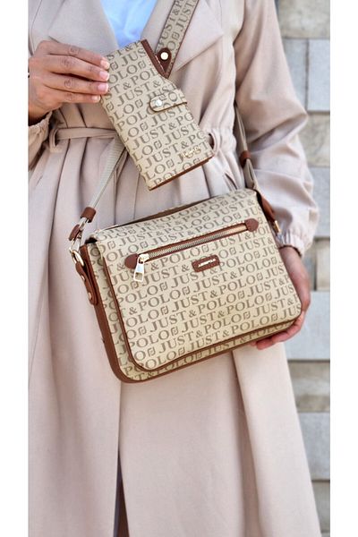 Just Polo Women's Bag and Wallet Combination