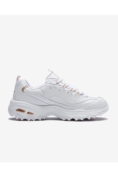 SKECHERS D'LITES - FRESH START Women's White Sneakers - 11931 WTRG