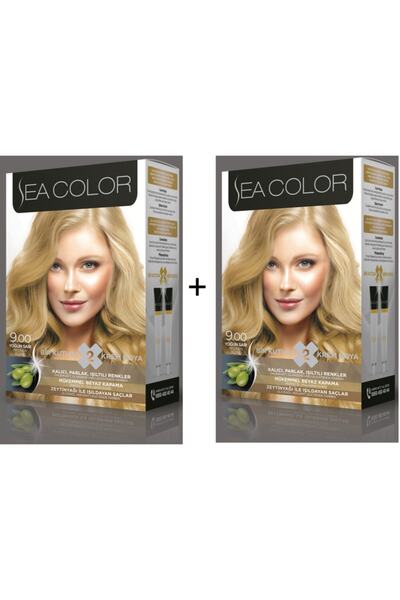 Sea Color 9.00 Yoğun Sarı Set Boya 2 Kutu